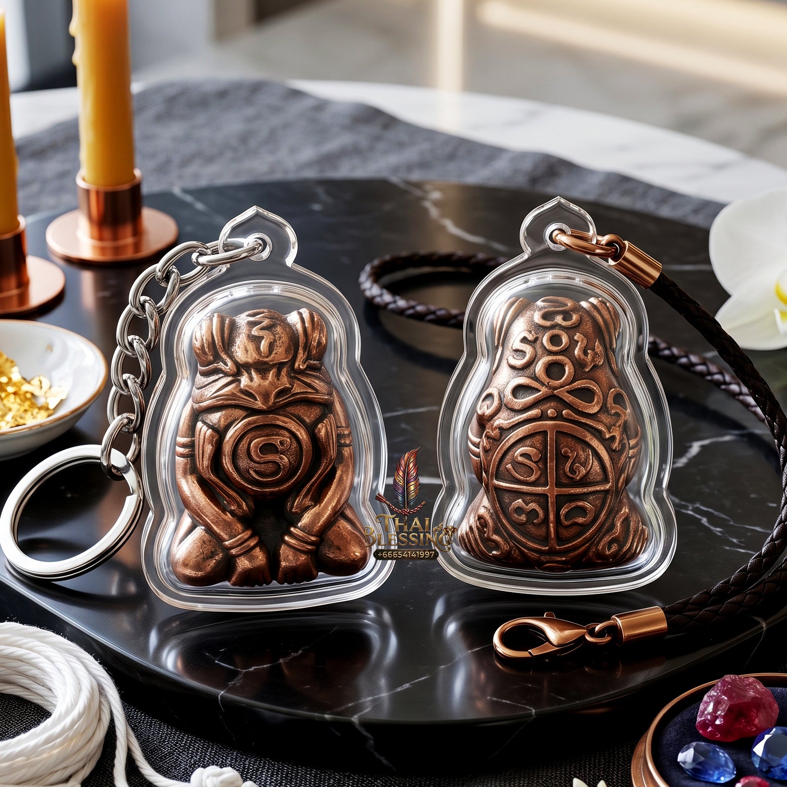 ✨👑🐸 Authentic Thai Amulet Sovereign Wealth Extraction Node - Khruba Kamfan Racha Choke Kop Kin Duean, Lanna Abundance Asset