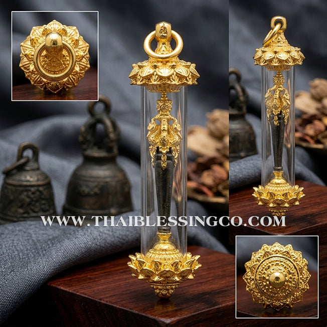 🔱 Khatha Mahaphrom Jaturapak – The Scepter of the Four-Faced Brahma – Luang Pu Nen Kaeo (2561) – The Sovereign Tool for Universal Command, Infinite Wealth, and Divine Destiny!