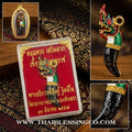 🔱 Khiaokaeo Nakkharat – Full Enamel Sacred Naga Tooth – Luang Pho Fu, Wat Bang Samak (2557) – The Ultimate Sovereign Engine for Vibrational Wealth, Command, and Infinite Attraction!