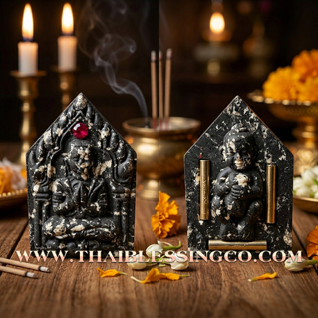 ✨ Khun Phaen "Athitthan Rit" Prayer Power Edition: Sacred Charm Herb Essence (Wan Saneh) for Miracle Manifestation, Supreme Luck, and Wealth Attraction