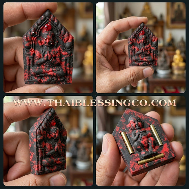 ✨ Khun Phaen "Athitthan Rit" Prayer Power Edition: Sacred Charm Herb Essence (Wan Saneh) for Miracle Manifestation, Supreme Luck, and Wealth Attraction