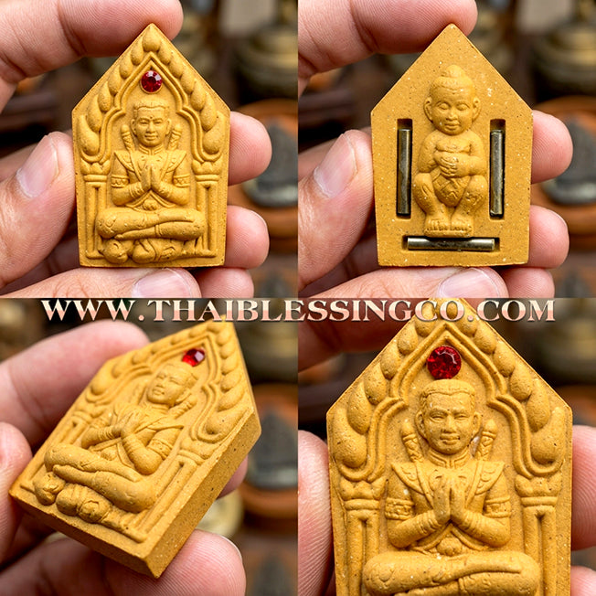 ✨ Khun Phaen "Athitthan Rit" Prayer Power Edition: Sacred Charm Herb Essence (Wan Saneh) for Miracle Manifestation, Supreme Luck, and Wealth Attraction