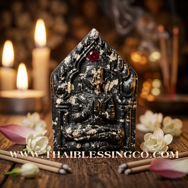 ✨ Khun Phaen "Athitthan Rit" Prayer Power Edition: Sacred Charm Herb Essence (Wan Saneh) for Miracle Manifestation, Supreme Luck, and Wealth Attraction