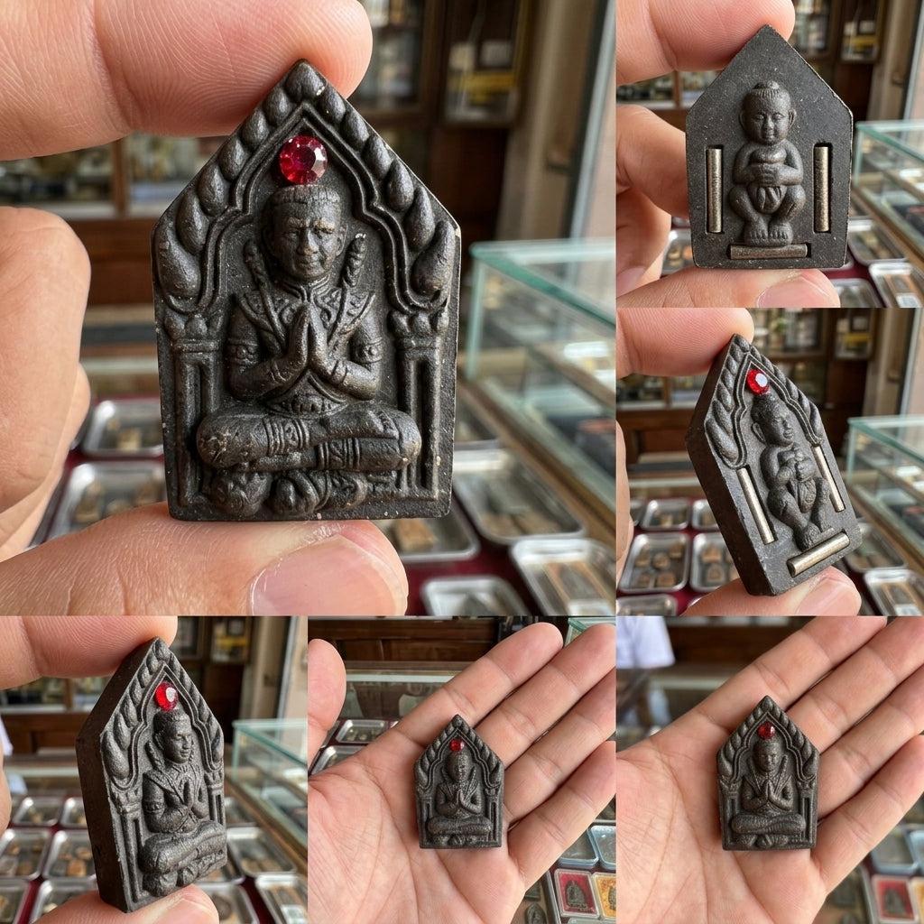 ✨ Khun Phaen "Athitthan Rit" Prayer Power Edition: Sacred Charm Herb Essence (Wan Saneh) for Miracle Manifestation, Supreme Luck, and Wealth Attraction