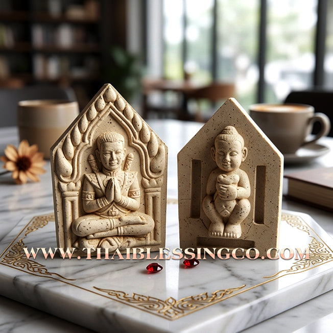 ✨ Khun Phaen "Athitthan Rit" Prayer Power Edition: Sacred Charm Herb Essence (Wan Saneh) for Miracle Manifestation, Supreme Luck, and Wealth Attraction