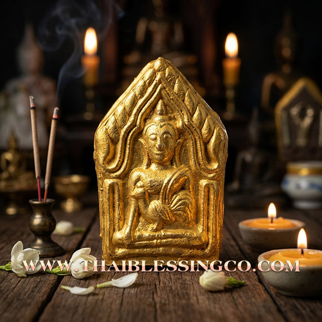 ✨ Khun Phaen "Maha Lap" Rooster & Sarika Divine Messenger Edition: Life Force Bio-Minerals, Sacred Herbs, and Lek Lai Powder for Vitality, Supreme Luck, and Persuasive Charisma