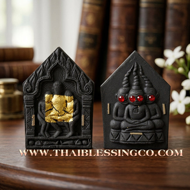 ✨ Khun Phaen Maha Mon "Phaya Ngang Pa-Cha-Da" Extreme Edition: Sacred Black Enchantment Powder Talisman for Explosive Attraction, Unstoppable Wealth, and Supreme Business Luck