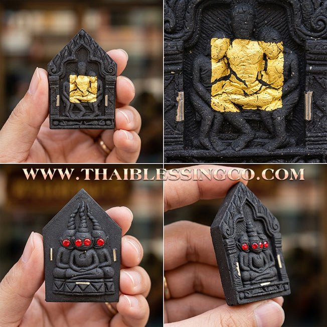 ✨ Khun Phaen Maha Mon "Phaya Ngang Pa-Cha-Da" Extreme Edition: Sacred Black Enchantment Powder Talisman for Explosive Attraction, Unstoppable Wealth, and Supreme Business Luck