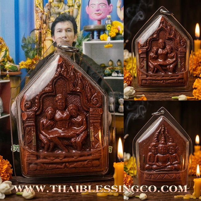 ✨ Khun Phaen Maha Mon: The Ultimate Phaya Ngang Attraction Masterpiece – Sacred Charm Essence Oil Edition for Infinite Love, Prosperous Trade, and Financial Magnetism (2016 Artisan Collection by Achan Harit)
