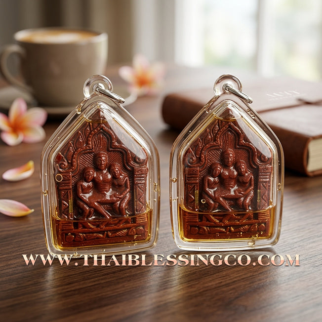 ✨ Khun Phaen Maha Mon: The Ultimate Phaya Ngang Attraction Masterpiece – Sacred Charm Essence Oil Edition for Infinite Love, Prosperous Trade, and Financial Magnetism (2016 Artisan Collection by Achan Harit)