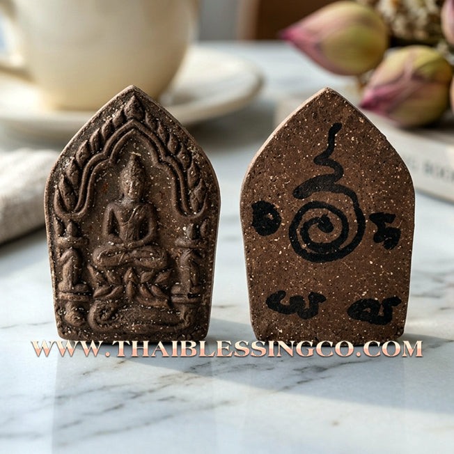 ✨ Khun Phaen Phrai Kaeo "The Golden Aura" Edition: Sacred Enchantment Herbal Essence Talisman for Supreme Attraction, Infinite Luck, and Mystical Business Influence