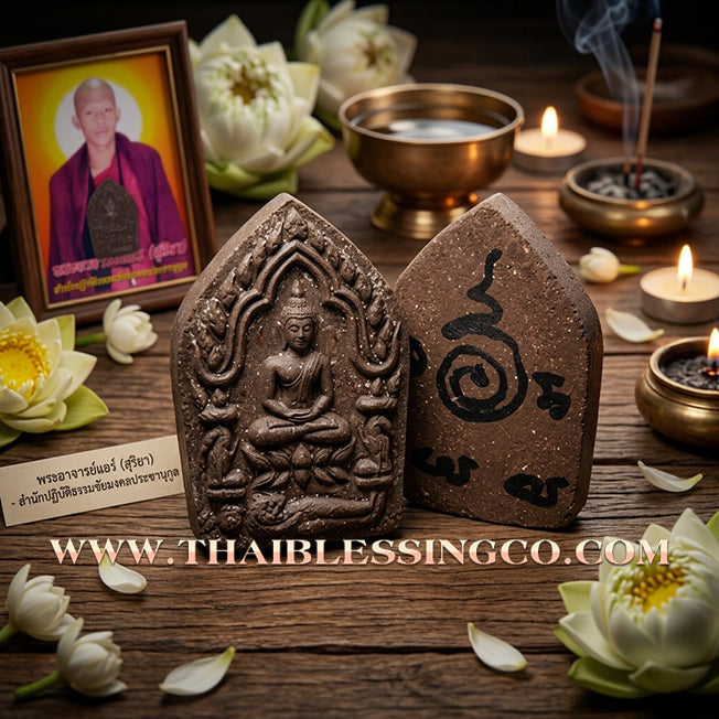 ✨ Khun Phaen Phrai Kaeo "The Golden Aura" Edition: Sacred Enchantment Herbal Essence Talisman for Supreme Attraction, Infinite Luck, and Mystical Business Influence