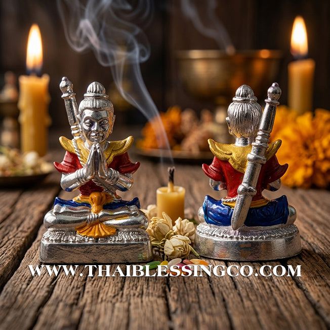 🔱 Khun Phaen San Arkom – "Mon Maha Long" Purple Samlit Edition – Kruba Nuea Rit (2562) – The Majestic Catalyst for Social Dominance, Infinite Wealth, and Hypnotic Charm!