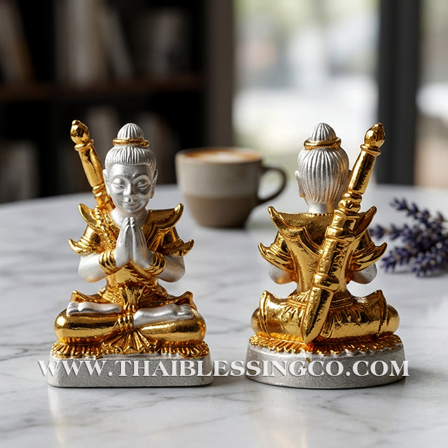 🔱 Khun Phaen San Arkom – "Mon Maha Long" Samlit 2K Edition – Kruba Nuea Rit (2562) – The Ultimate Dual-Frequency Engine for Eternal Love and Global Wealth!