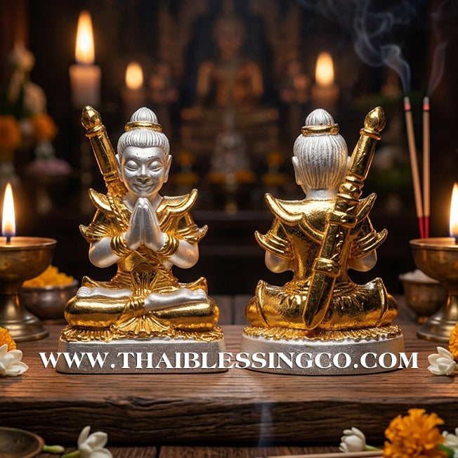 🔱 Khun Phaen San Arkom – "Mon Maha Long" Samlit 2K Edition – Kruba Nuea Rit (2562) – The Ultimate Dual-Frequency Engine for Eternal Love and Global Wealth!