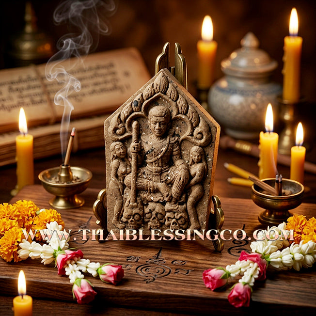 ✨ Khun Phaen Ton Rak Saen Sane "The Eternal Enchantment" Edition: Sacred Love Potion Herbal Powder Talisman for Irresistible Attraction, Supreme Charisma, and Soulmate Magnetism