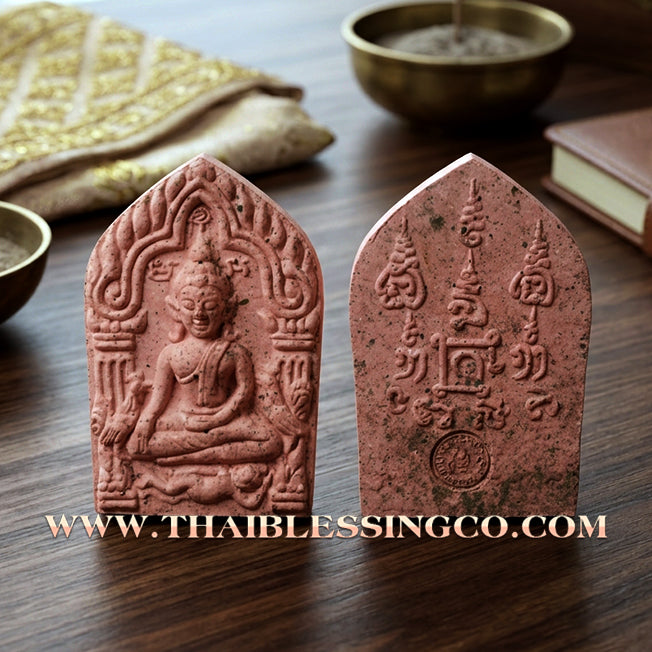 ✨ Khun Phaen Yod Setthi "The Pinnacle Millionaire" Edition: Sacred Pink Aura Holy Powder Talisman for Infinite Prosperity, Business Growth, and Supreme Metta Attraction (2026 Wat Suchon Heritage Collection)