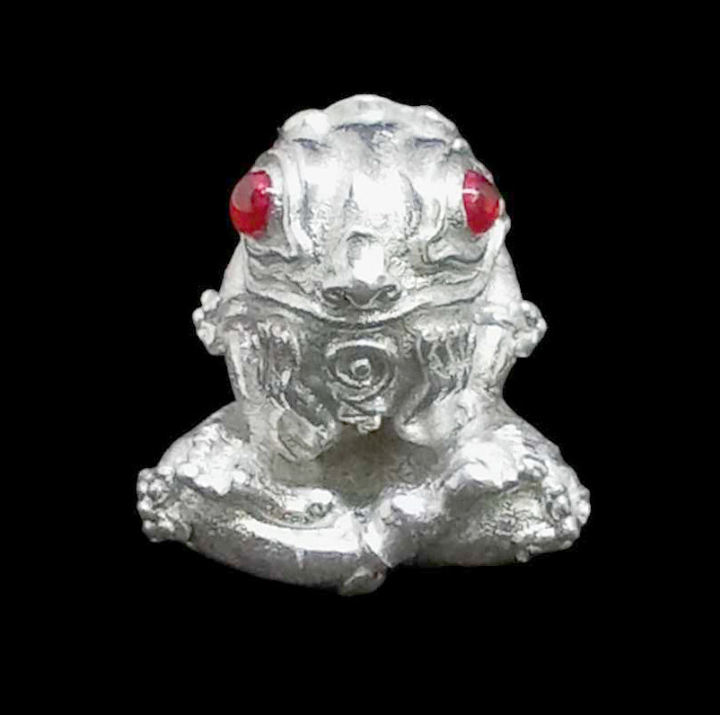 Khun Paen Khin Duean Jiw First Edition – Sacred Wealth & Protection Charm, Authentic Silver, Blessed by Luang Pu Kruba Vimala, Phra That Doi Jom Wa, Chiang Mai Default Title