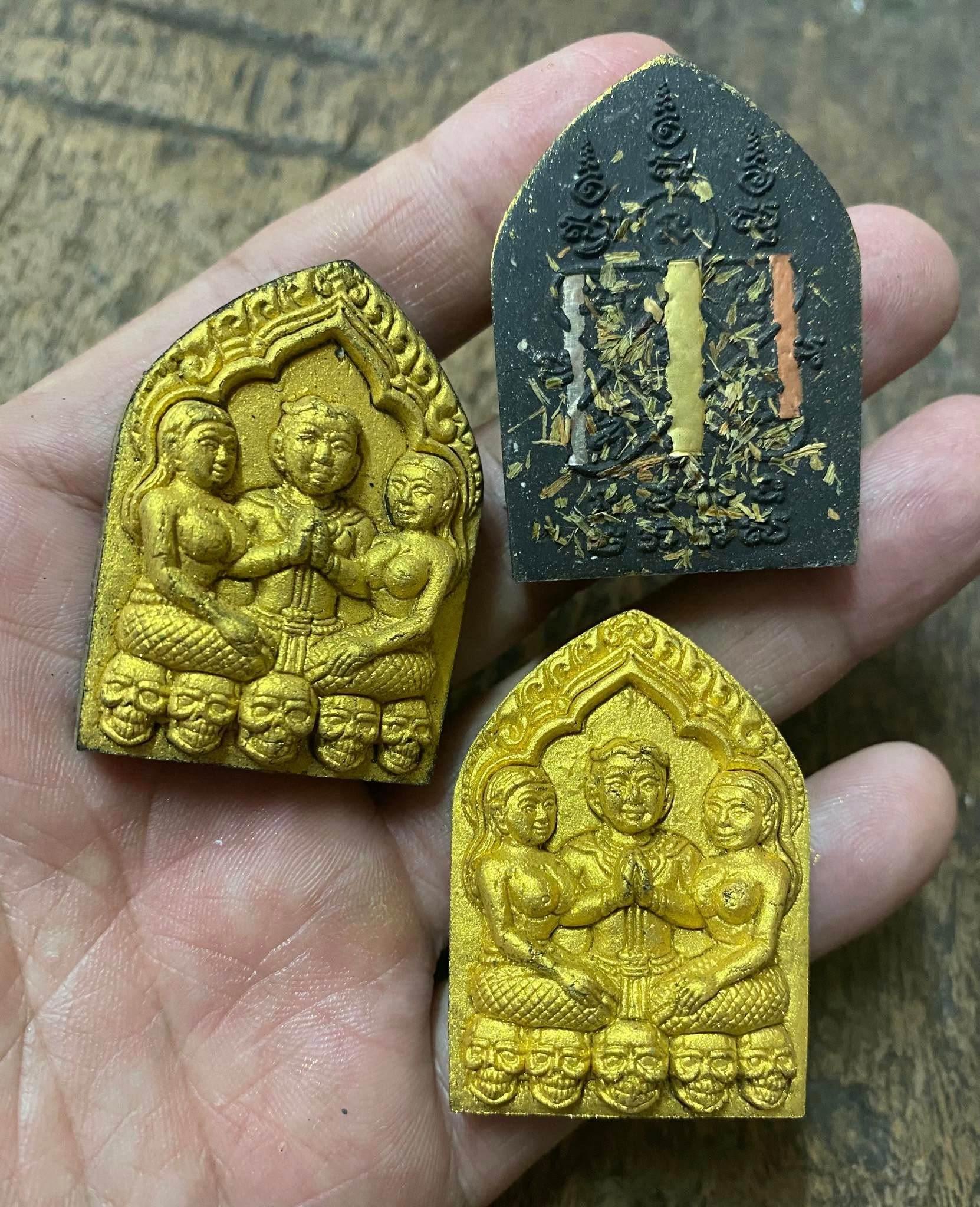 Khun Phaen Amulet - Supreme Wealth Attraction by Luang Ta Or from Wat Chong Khae