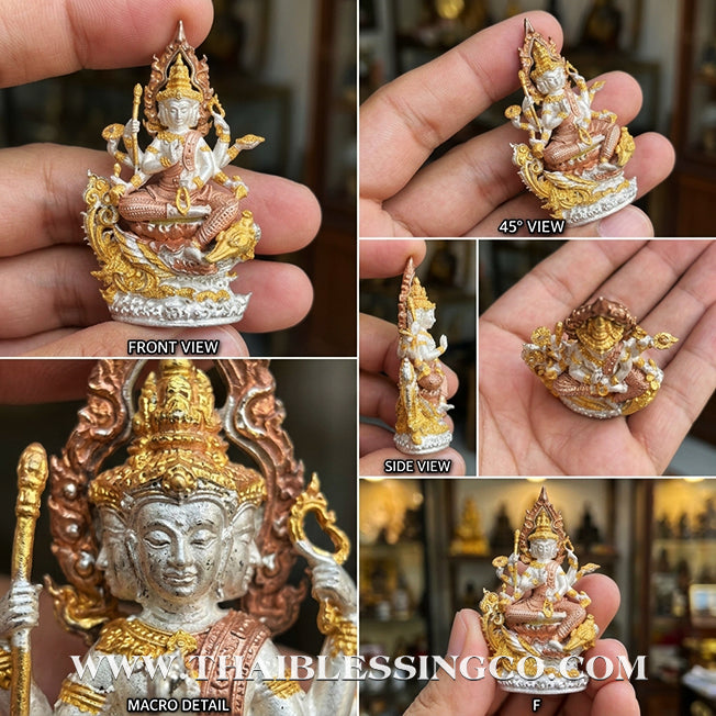 🔱 Kring Mahaphrom Erawan – "Phra Phrom 3K Masterpiece" – Luang Pu Nen Kaeo (2561) – The Divine Engine for Infinite Fortune, Sovereign Authority, and Absolute Destiny Manifestation!