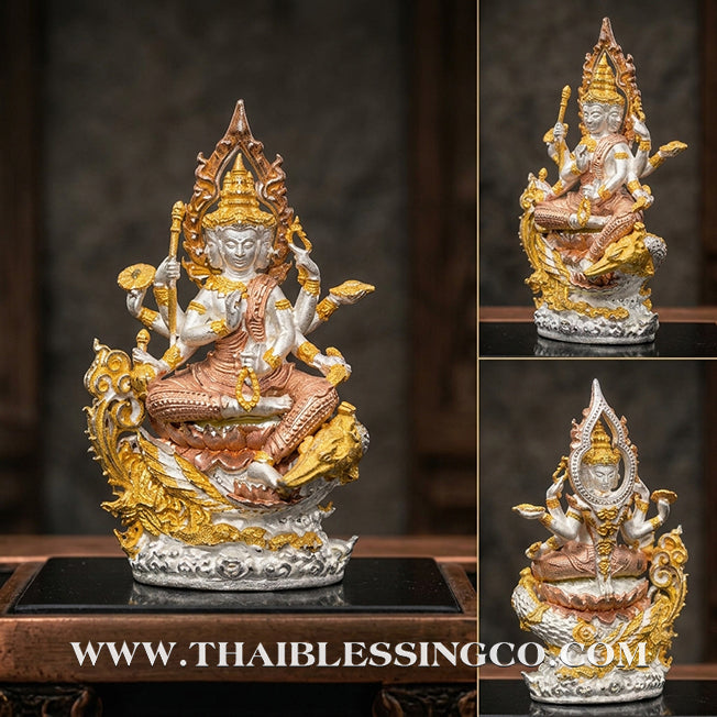 🔱 Kring Mahaphrom Erawan – "Phra Phrom 3K Masterpiece" – Luang Pu Nen Kaeo (2561) – The Divine Engine for Infinite Fortune, Sovereign Authority, and Absolute Destiny Manifestation!