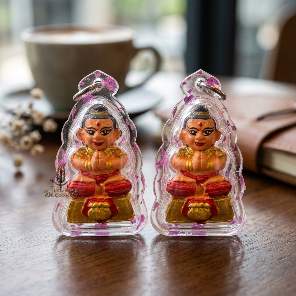 🔱 Kuman Thep Sethi "Look Kham Look Koon" (The Emerald Millionaire Deva) – Luang Phor Mian, Wat Ban Janiang (2025/2568 Edition) – The Ultimate Engine for Non-Stop Cash Flow, Irresistible Charm, and Sovereign Fortune!