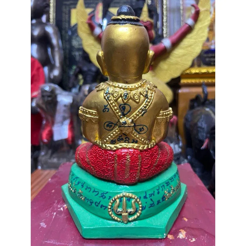 ✨ Kuman Thong Foundation Prosperity Edition – 7.5-inch Shrine-Size Resin Amulet by Luang Pu Yaem, Wat Sam Ngam, Nakhon Pathom