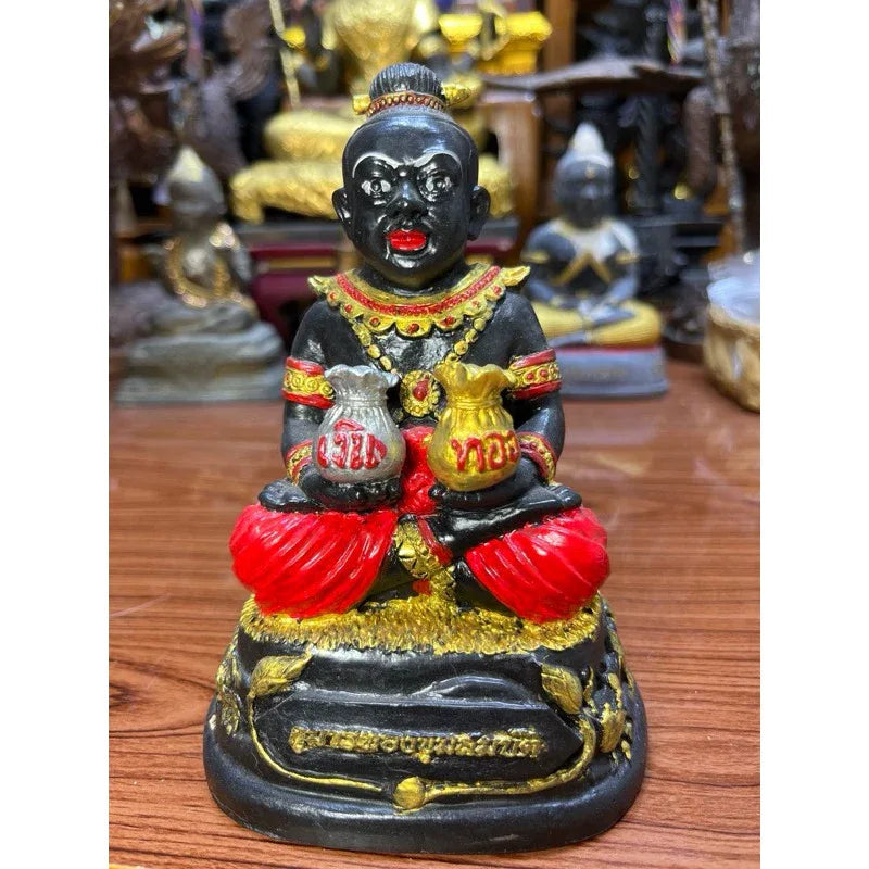 ✨ Kuman Thong Khuem Sombat Resin Amulet – Supreme Prosperity & Protection by Luang Pho Phian, Wat Kern Kathin