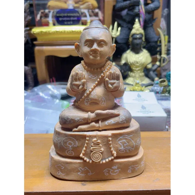 ✨ Kuman Thong Nopparit Resin Amulet – Supreme Prosperity, Protection & Charm by Luang Pho Srimuang, Wat Kanthod
