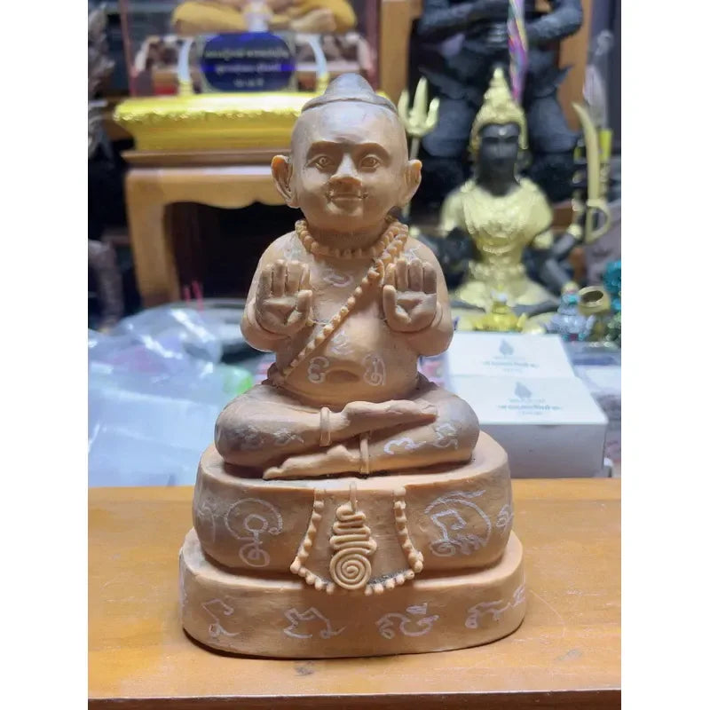 ✨ Kuman Thong Nopparit Resin Amulet – Supreme Prosperity, Protection & Charm by Luang Pho Srimuang, Wat Kanthod