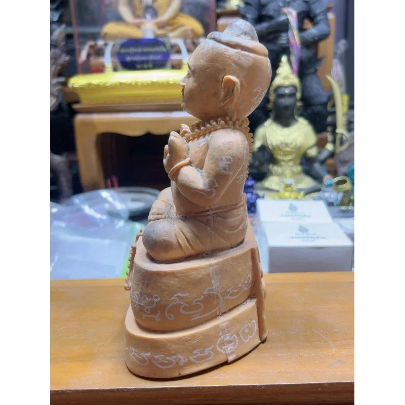 ✨ Kuman Thong Nopparit Resin Amulet – Supreme Prosperity, Protection & Charm by Luang Pho Srimuang, Wat Kanthod