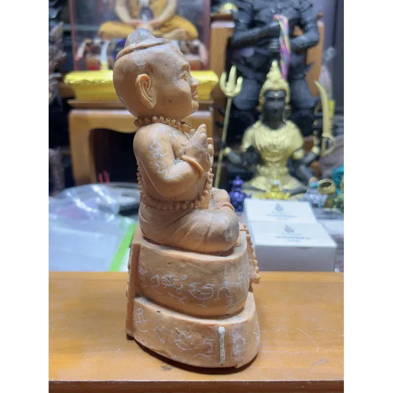 ✨ Kuman Thong Nopparit Resin Amulet – Supreme Prosperity, Protection & Charm by Luang Pho Srimuang, Wat Kanthod