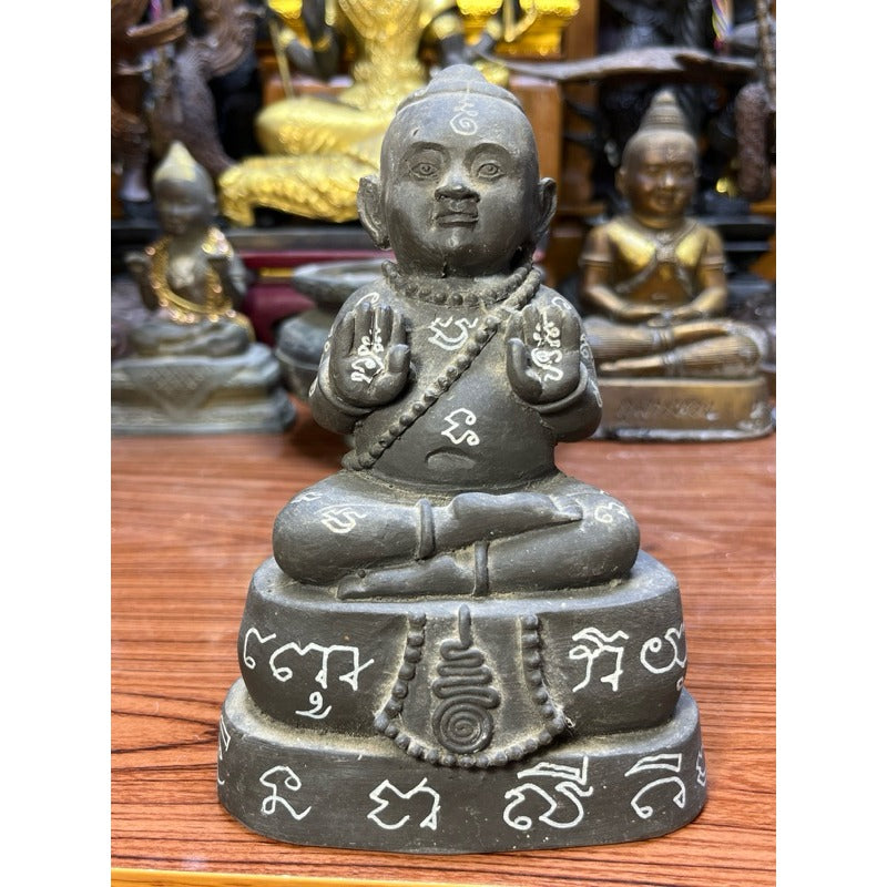 ✨ Kuman Thong Nopparit – 3 Inch Shrine-Size Resin Amulet with Supreme Charm and Protection by Luang Pho Srimuang, Wat Kanthot, Suphanburi