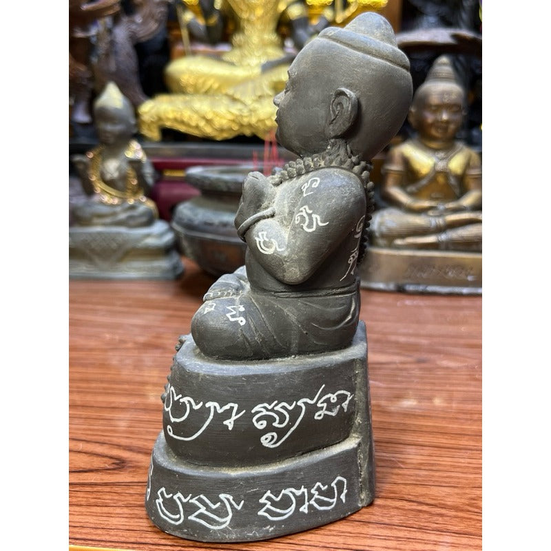 ✨ Kuman Thong Nopparit – 3 Inch Shrine-Size Resin Amulet with Supreme Charm and Protection by Luang Pho Srimuang, Wat Kanthot, Suphanburi