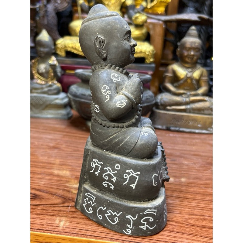 ✨ Kuman Thong Nopparit – 3 Inch Shrine-Size Resin Amulet with Supreme Charm and Protection by Luang Pho Srimuang, Wat Kanthot, Suphanburi
