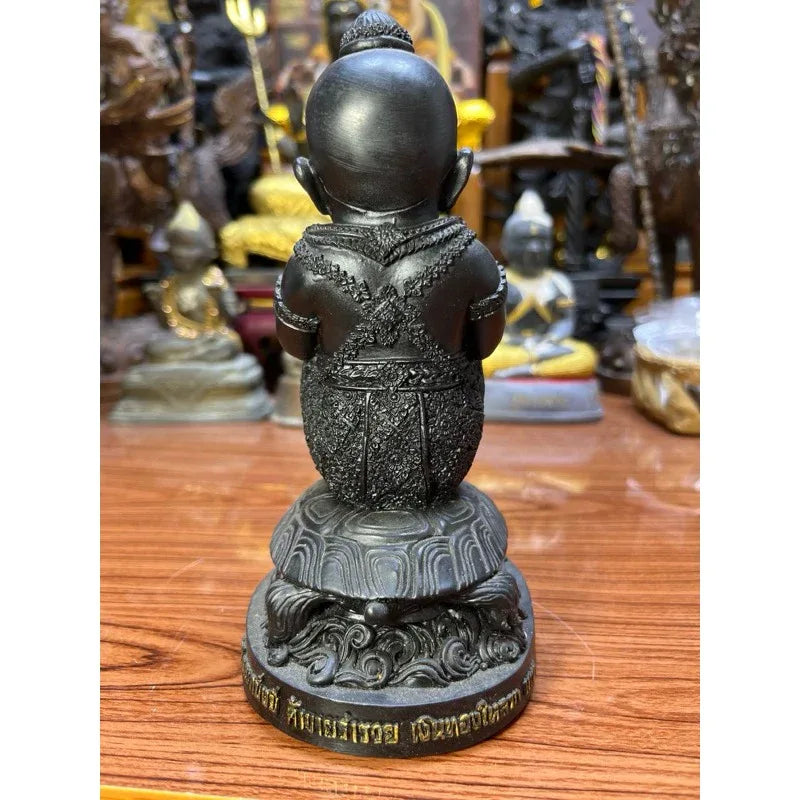 ✨ Kuman Thong Riding Turtle Amulet – Supreme Luck and Prosperity Blessing by Luang Pho Sanit, Wat Phuttha Nupap, Prachinburi