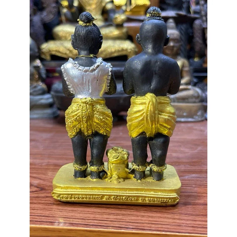 ✨ Kuman Thong with Twin Kumaree Suphawadee Amulet – Supreme Prosperity & Prosperous Partnership by Luang Pho Saithong, Wat Sawang Arom, Khon Kaen