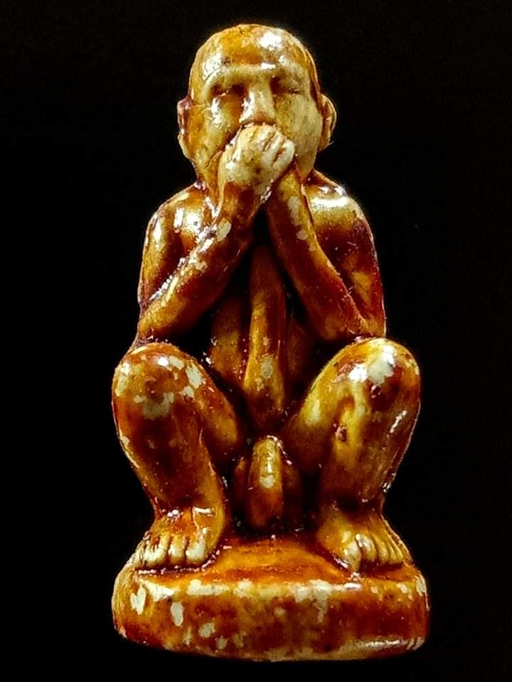 Kuman Dood Rok Powder Amulet Spirit Edition 1 by Luang Phor Poon Dhammappalo – 1 Inch Wealth and Protection