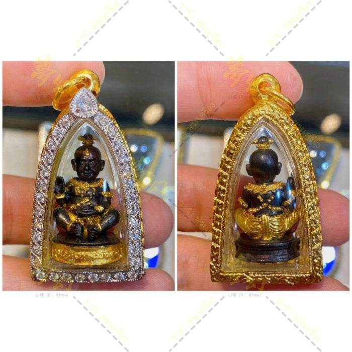 Kuman Thong: 9 Forms by LP Nenkaw, Wat Ban Kaset, Roi Et Magnet for Wealth Love &amp; Popularity Trusted Spiritual Companion - Thai Blessing Co