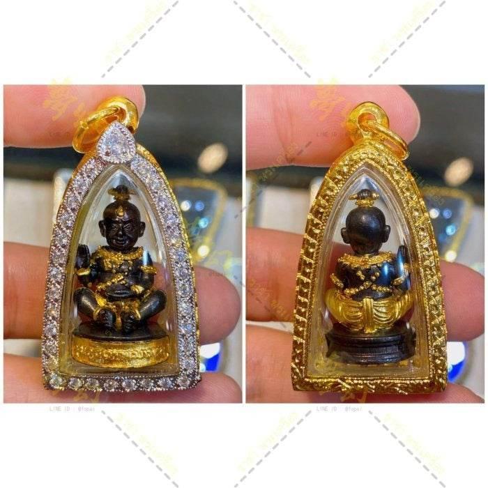 Kuman Thong LP Nenkaw 9 Forms - Wealth, Love & Popularity Magnet from Wat Ban Kaset
