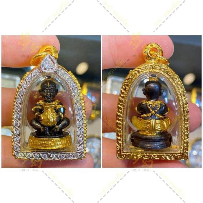 Kuman Thong: 9 Forms by LP Nenkaw, Wat Ban Kaset, Roi Et Magnet for Wealth Love &amp; Popularity Trusted Spiritual Companion - Thai Blessing Co