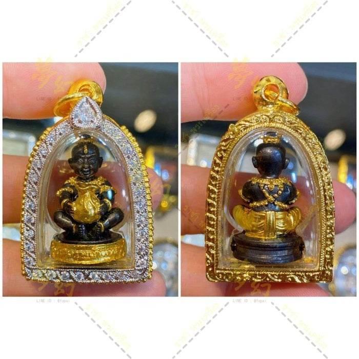 Kuman Thong LP Nenkaw 9 Forms - Wealth, Love & Popularity Magnet from Wat Ban Kaset