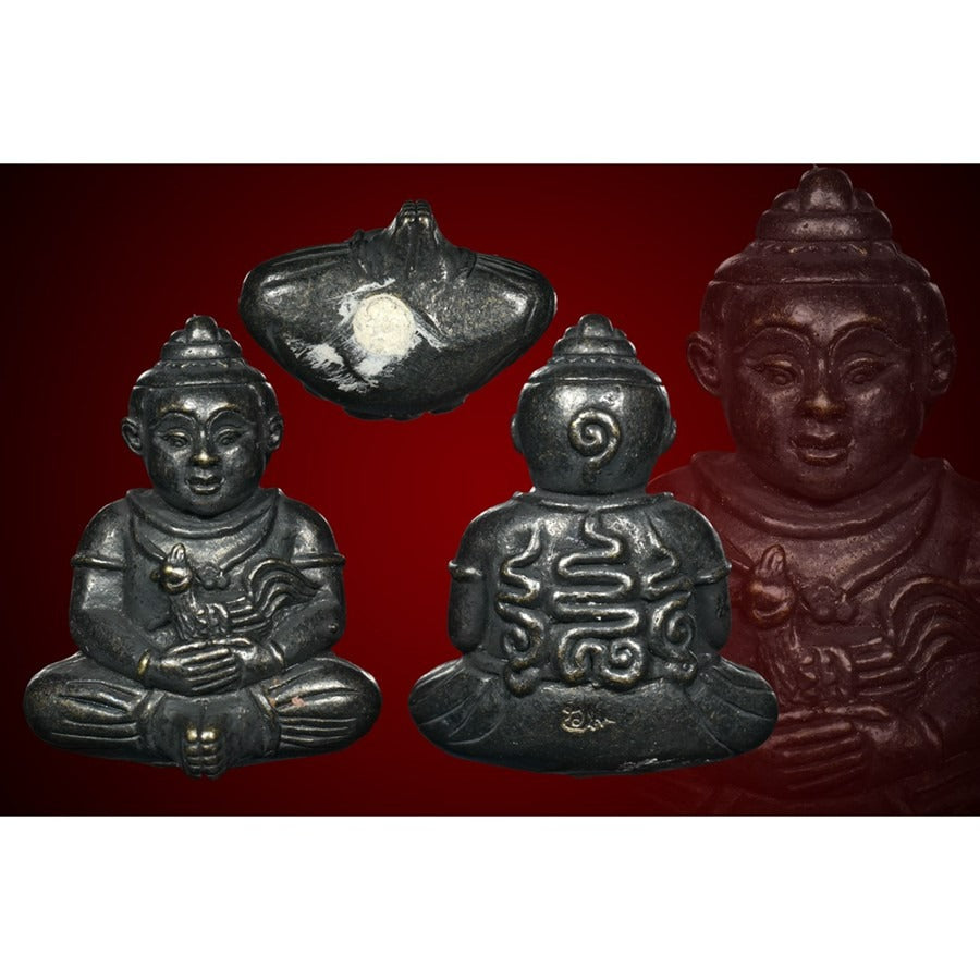 🌟 💎 The Diamond Guardian: Kuman Thong "Kong Phet" – The Elite Divine Soul for Wealth &amp; Absolute Protection 💎 Blackened version: 599 pieces