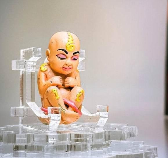 Kuman Thong Mee Thai Child Spirit Doll for Good Luck and Prosperity - Embrace Positive Energy