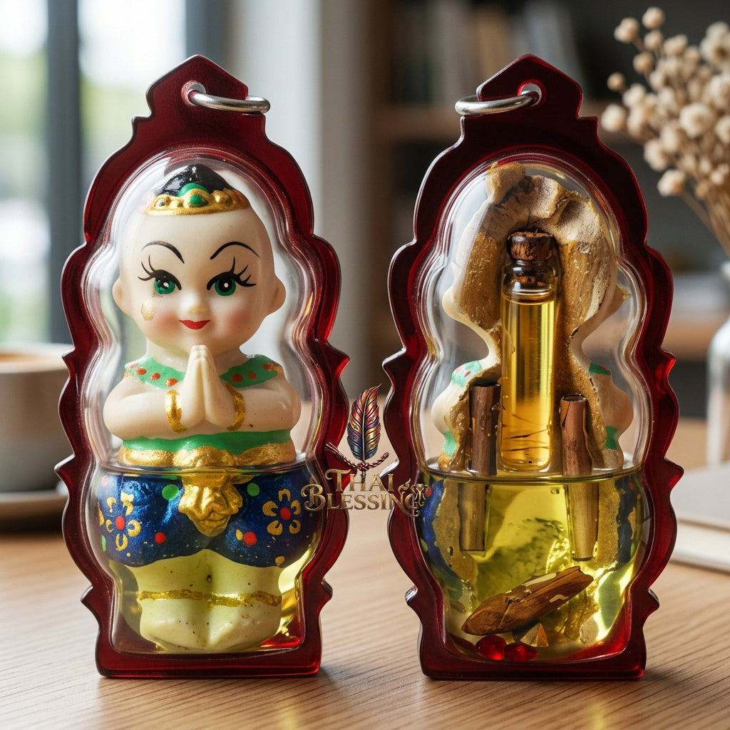 💎 Kumari Manee Kaew: The Celestial Gem of Prosperity – Arjan Khew (2557) – The Ultimate Alchemical Engine for Commercial Dominance & Infinite Luck!