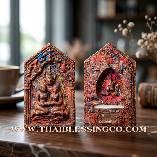 ✨ Lanna Khun Phaen Phaya Khao Kham "Saneh Nang Long" Edition: Rare Herbal Essence Northern Thai Talisman for Irresistible Charisma, Romantic Harmony, and Elite Social Influence (2024 Sacred Collection by Phra Achan Anuphong)