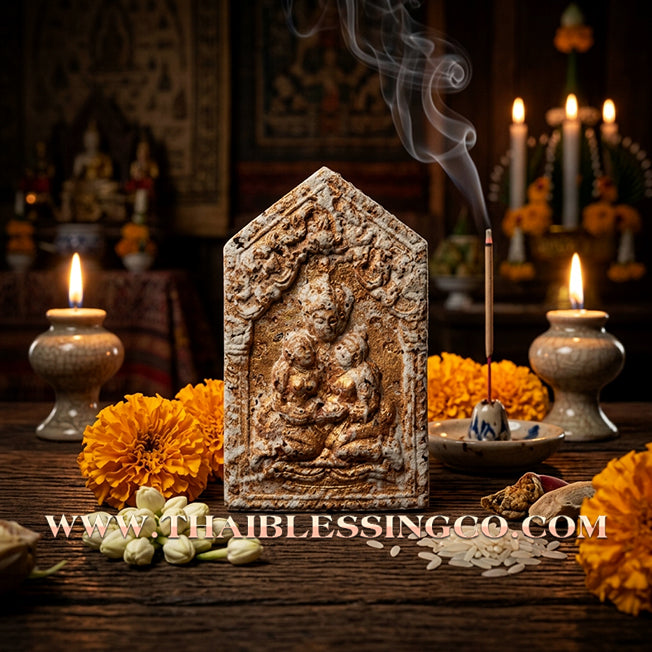 ✨ Lanna Khun Phaen Phaya Khao Kham "Saneh Nang Long" Edition: Rare Herbal Essence Northern Thai Talisman for Irresistible Charisma, Romantic Harmony, and Elite Social Influence (2024 Sacred Collection by Phra Achan Anuphong)