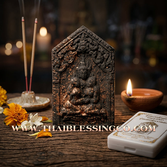 ✨ Lanna Khun Phaen Phaya Khao Kham "Saneh Nang Long" Edition: Rare Herbal Essence Northern Thai Talisman for Irresistible Charisma, Romantic Harmony, and Elite Social Influence (2024 Sacred Collection by Phra Achan Anuphong)