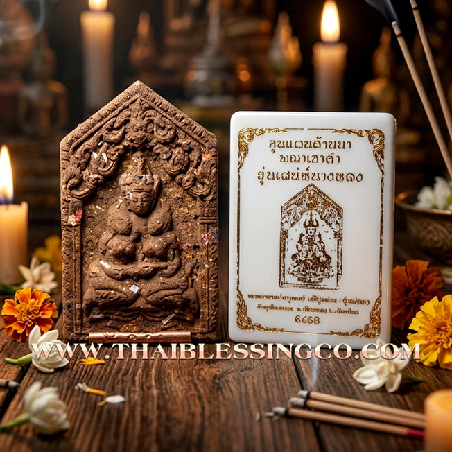 ✨ Lanna Khun Phaen Phaya Khao Kham "Saneh Nang Long" Edition: Rare Herbal Essence Northern Thai Talisman for Irresistible Charisma, Romantic Harmony, and Elite Social Influence (2024 Sacred Collection by Phra Achan Anuphong)