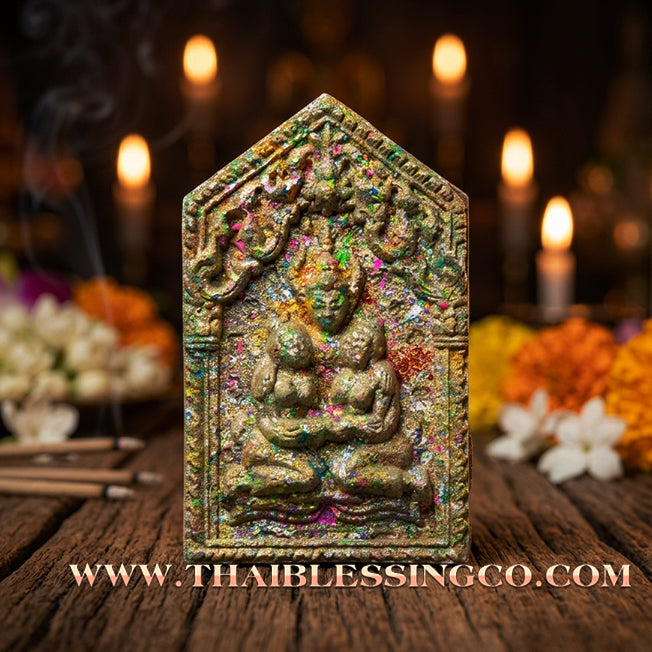 ✨ Lanna Khun Phaen Phaya Khao Kham "Saneh Nang Long" Edition: Rare Herbal Essence Northern Thai Talisman for Irresistible Charisma, Romantic Harmony, and Elite Social Influence (2024 Sacred Collection by Phra Achan Anuphong)